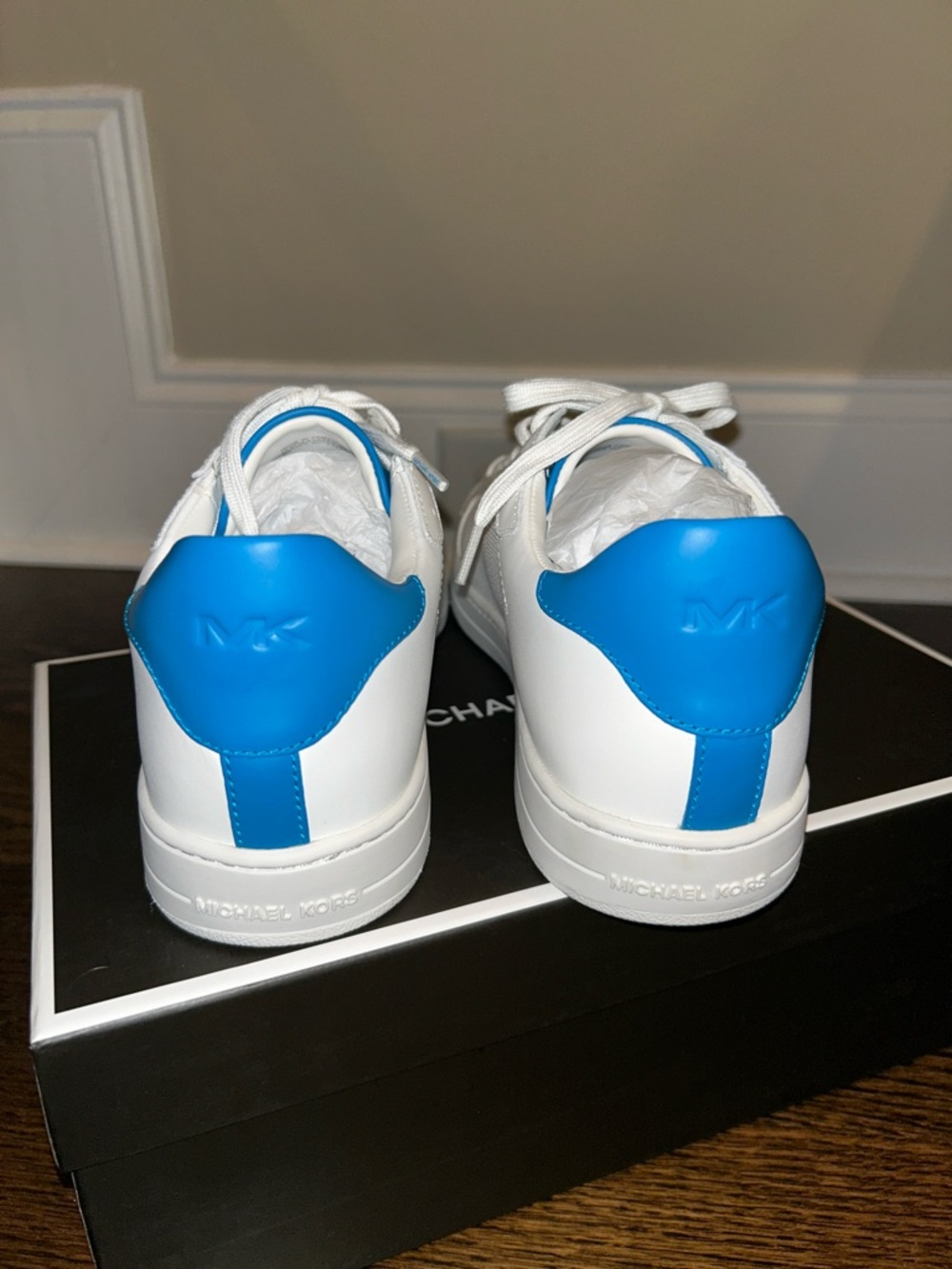 Michael Kors Keating Glacier / Pool Sneakers - Picture 3 of 9